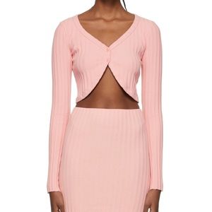 NWOT Cotton Citizen Capri Cardigan in Pink Size Medium